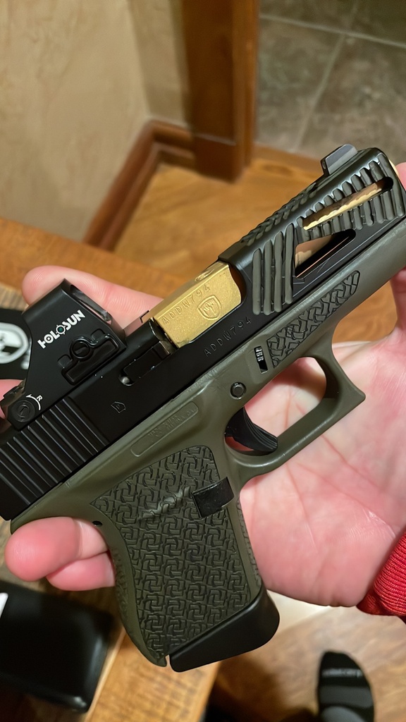 Pistol Frame Stippling