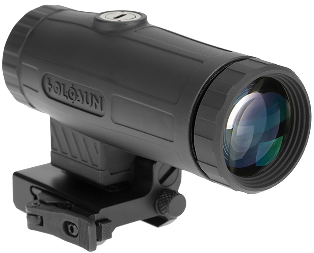 Holosun HM3X HM3X Magnifier Black Anodized 3x 1.32" Quick Detach Mount 