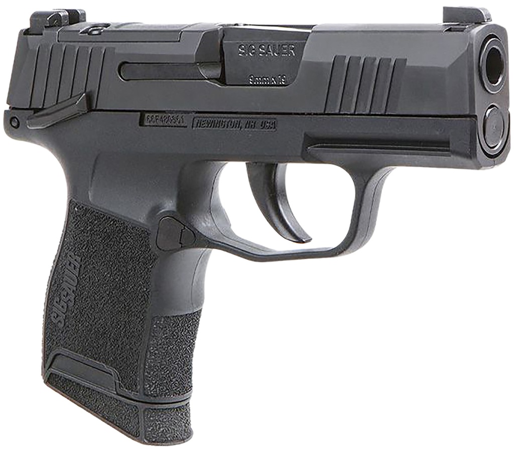 Sig Sauer 3659BXR3PRS P365X w/Optic Micro-Compact Frame 9mm Luger 10+1 3.10" Black Steel Barrel, Black Nitron Stainless Steel Optic Ready/Serrated Slide, Black Stainless Steel Frame w/Accessory Rail, Sig ROMEO-RS Compact, Shield RMSc Footprint 