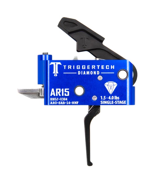 Triggertech Diamond AR-15 1.5-4lb Adjustable Trigger - Flat