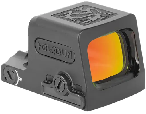 [810047073222] Holosun EPS Carry Ronin Black Anodized 1 x 0.58" x 0.77" 2 MOA Red Dot/32 MOA Circle Multi Reticle 